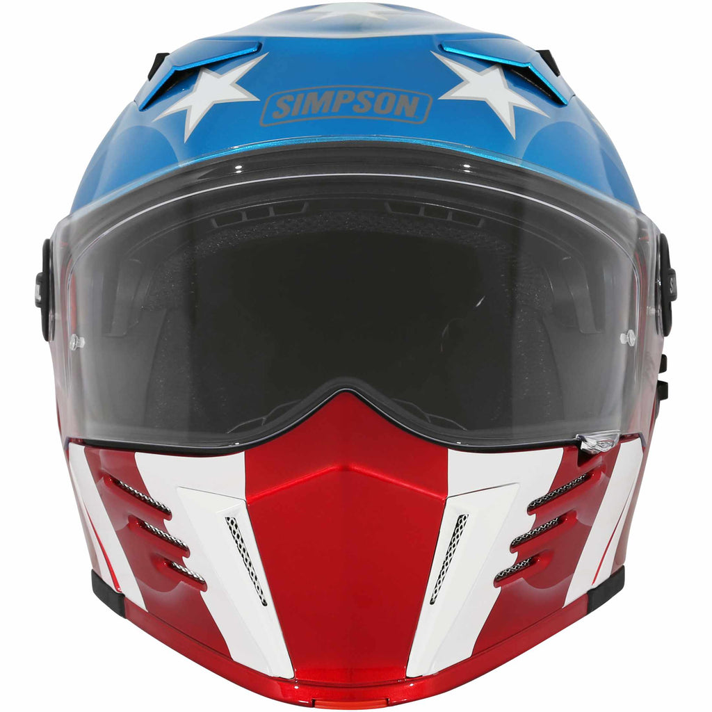 Simpson Mod Bandit Future Glory Adult Street Helmets