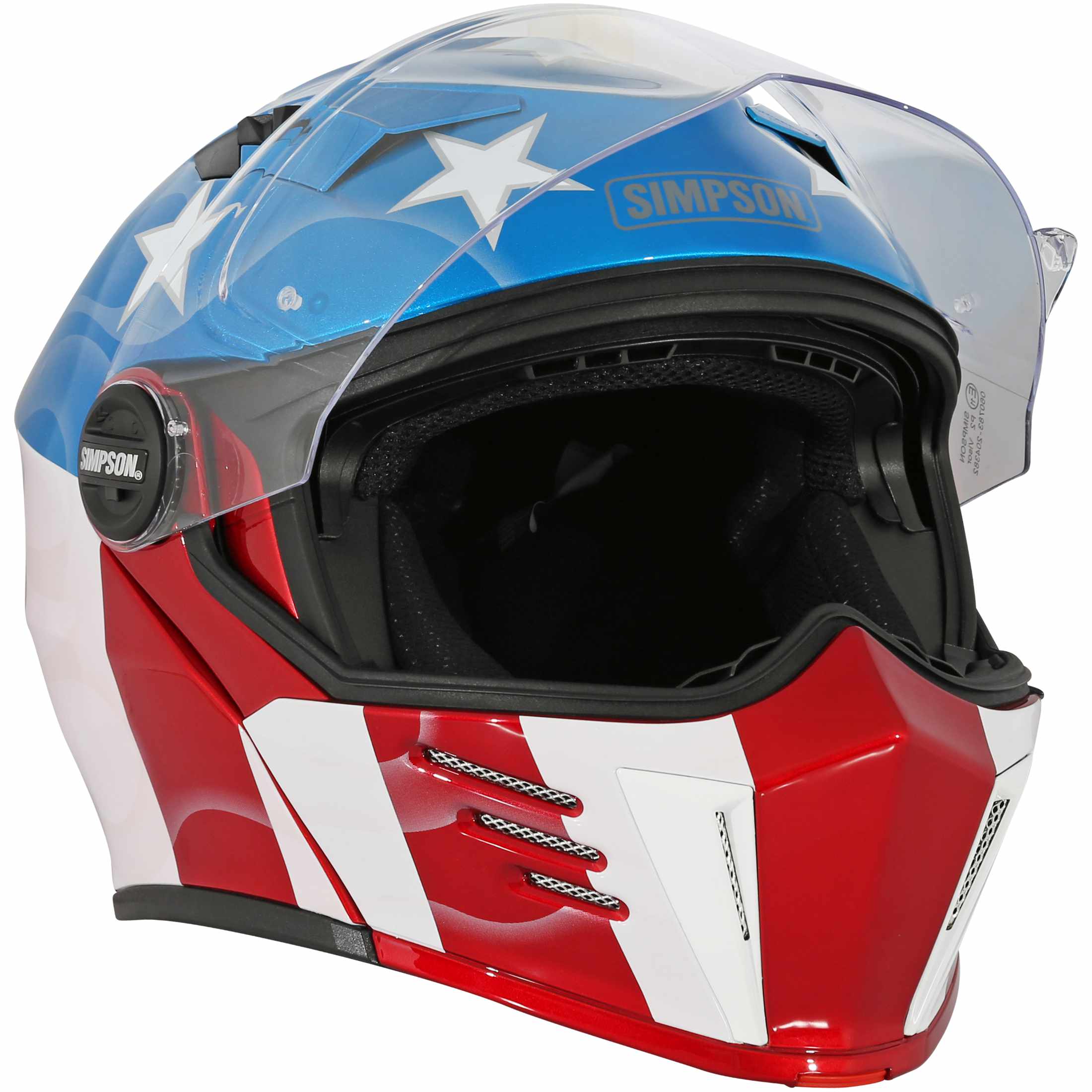 Simpson Mod Bandit Future Glory Adult Street Helmets