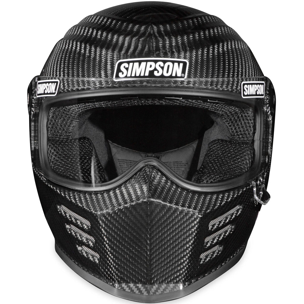 Simpson Outlaw Bandit 3.0 Carbon Fiber Adult Street Helmets