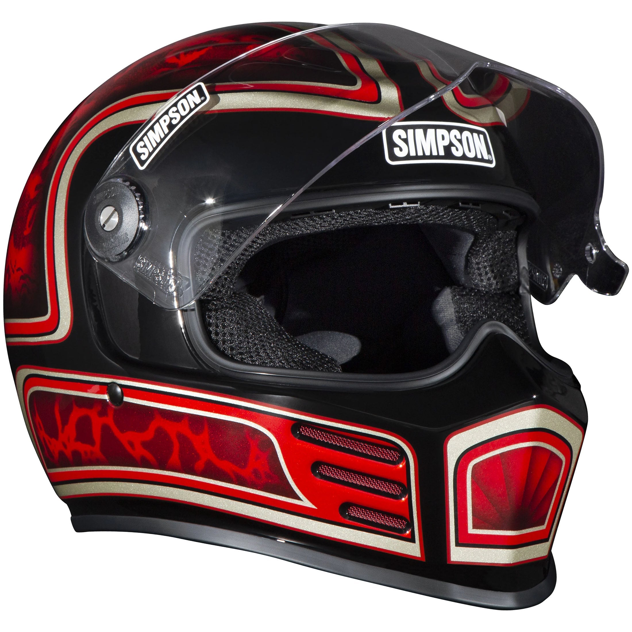 Simpson Outlaw Bandit 3.0 Schultz Designs 2026 Adult Street Helmets