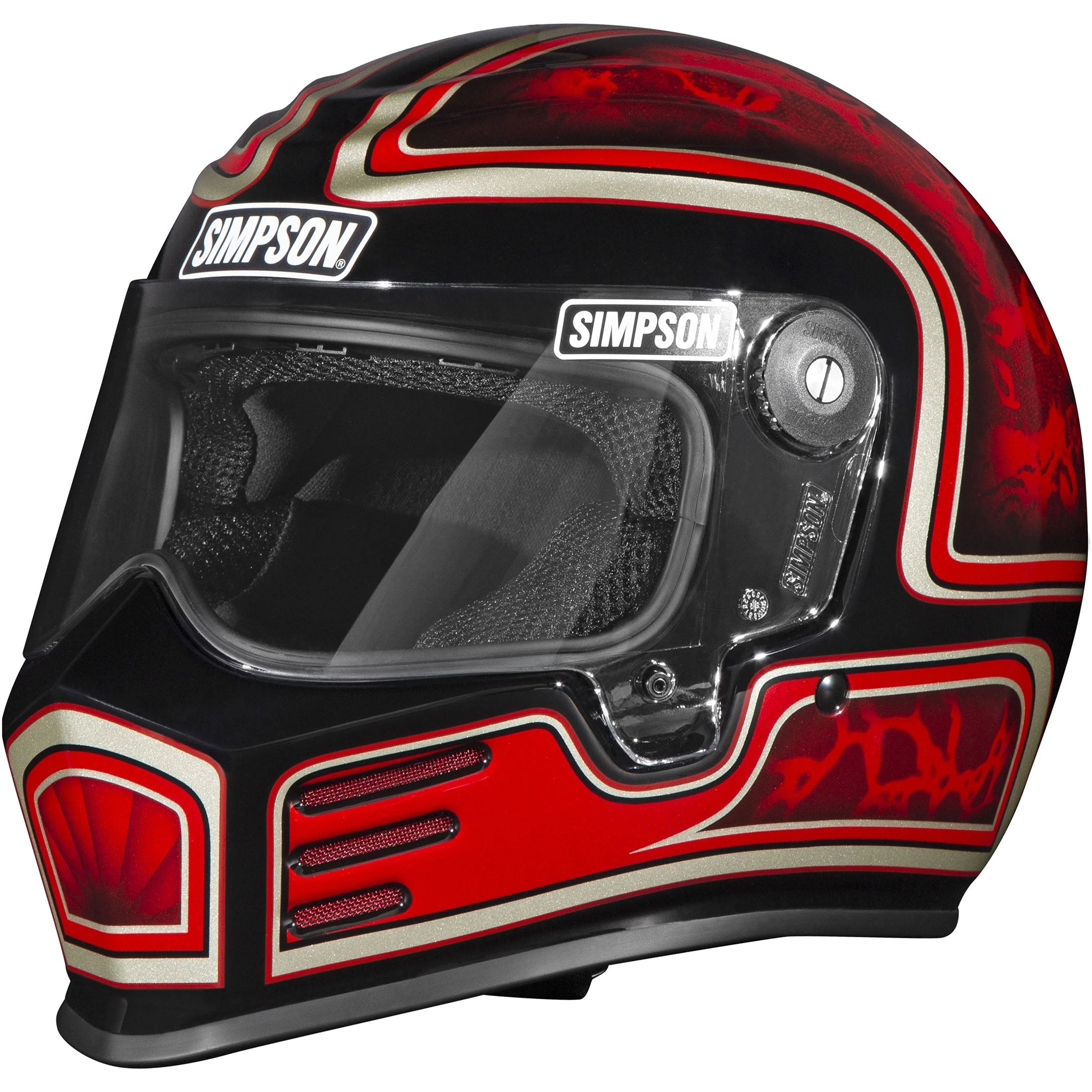 Simpson Outlaw Bandit 3.0 Schultz Designs 2026 Adult Street Helmets