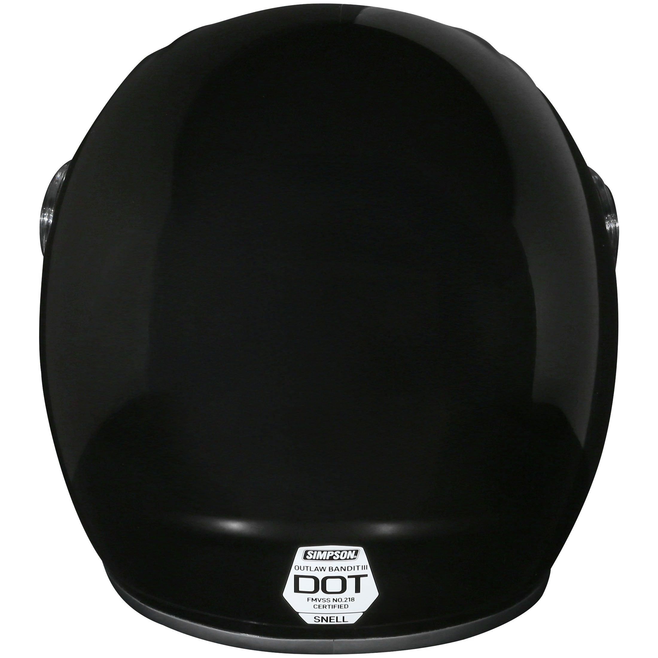 Simpson Outlaw Bandit 3.0 Solid Adult Street Helmets