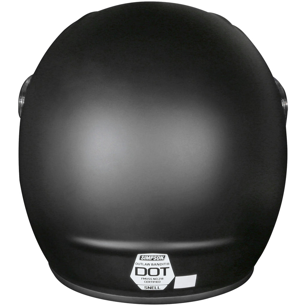Simpson Outlaw Bandit 3.0 Solid Adult Street Helmets