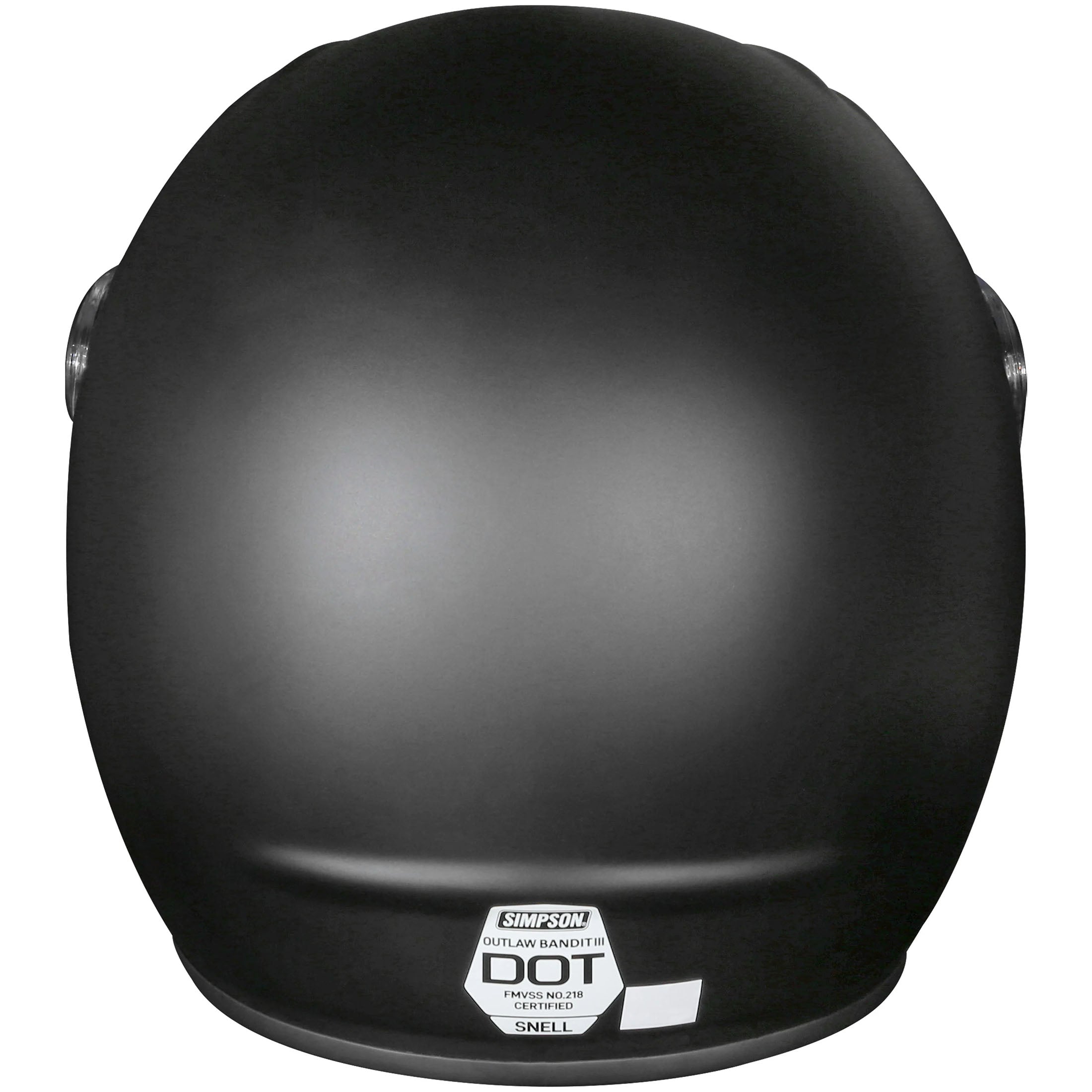 Simpson Outlaw Bandit 3.0 Solid Adult Street Helmets