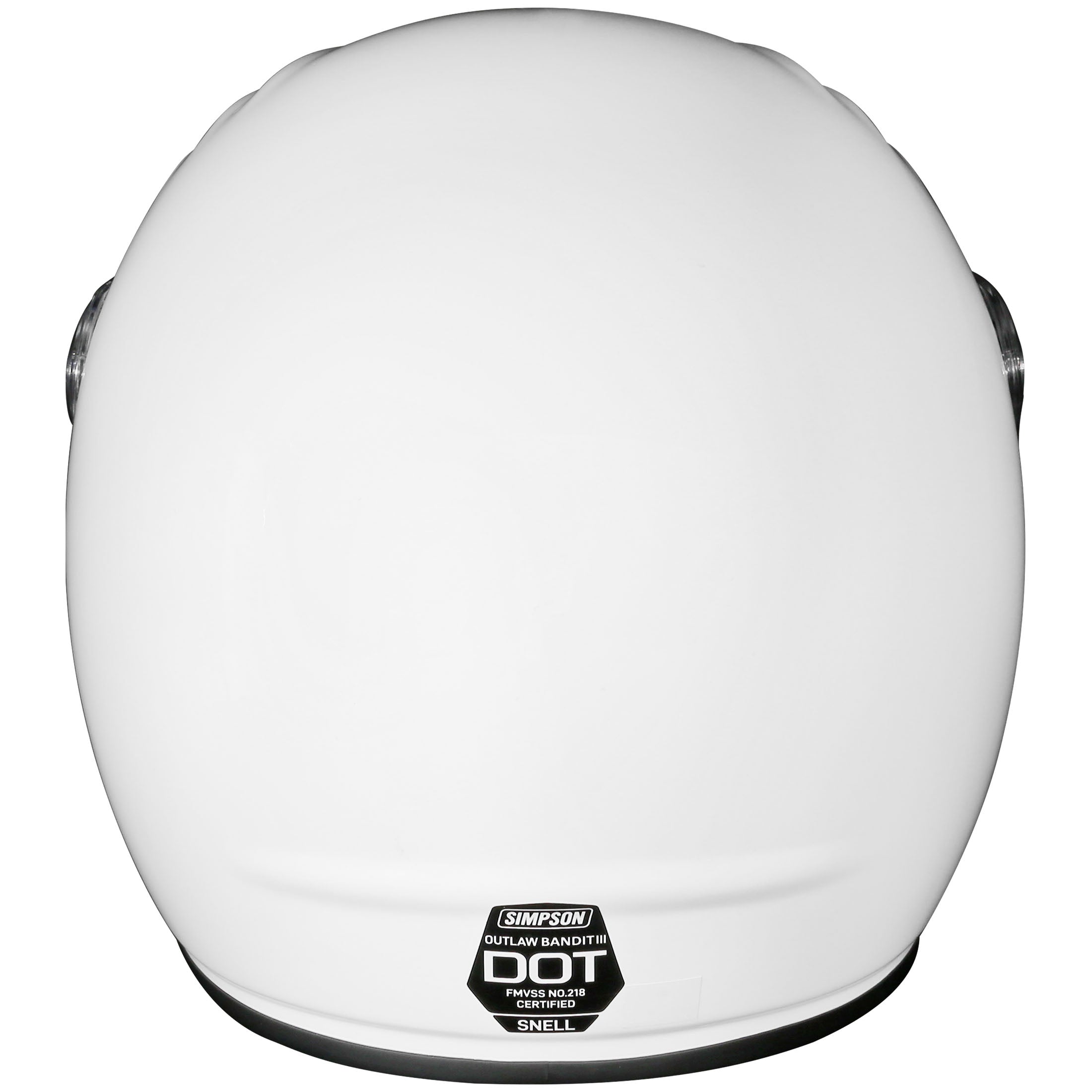 Simpson Outlaw Bandit 3.0 Solid Adult Street Helmets