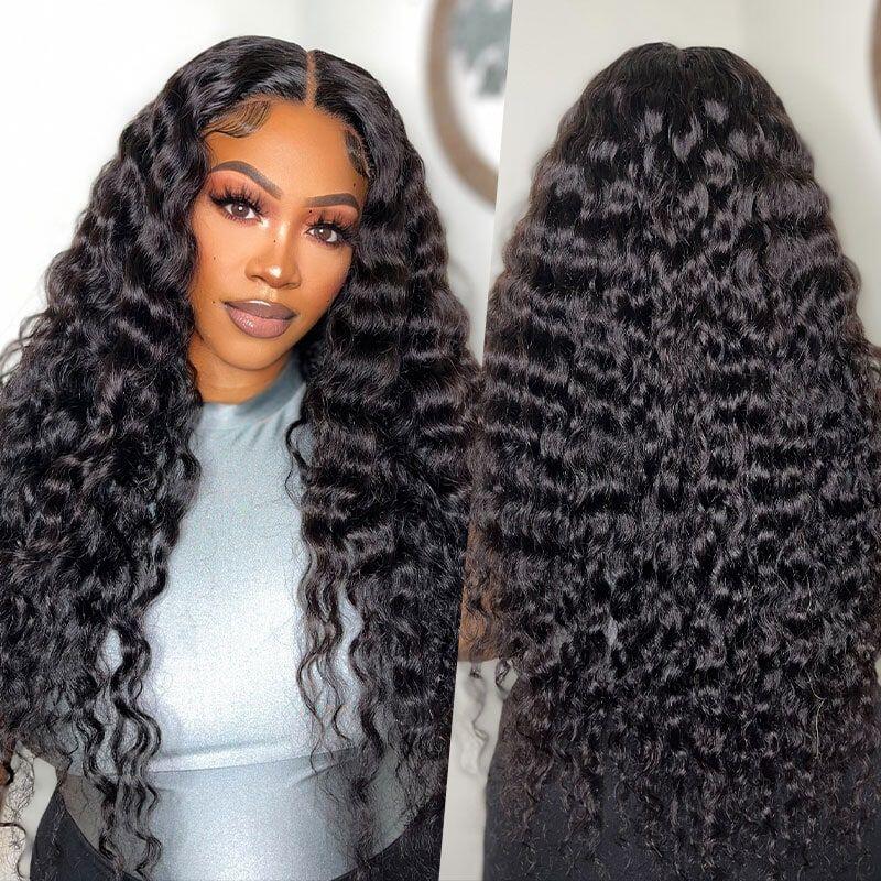 Glueless Water Wave/Loose Curly Wig 10x6 Parting Max HD Lace Wig Pre Bleached Tiny Knots (No Code Needed)