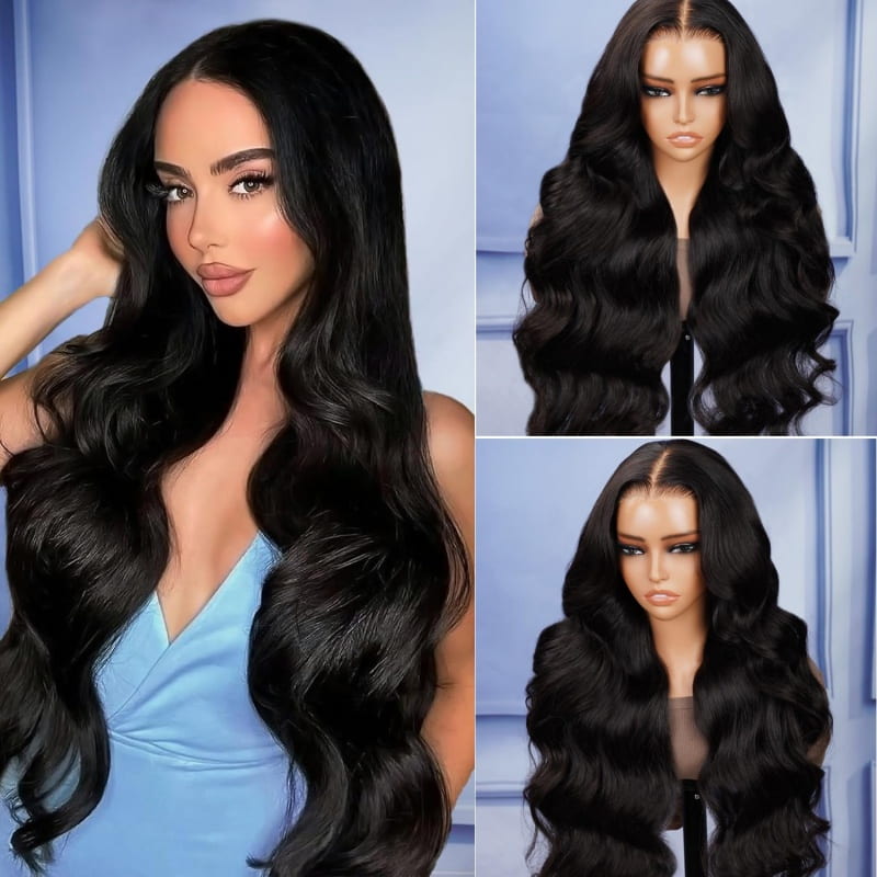 13X6 Lace Front Wig Preplucked With Baby Hair Body Wave Human Hair Wigs