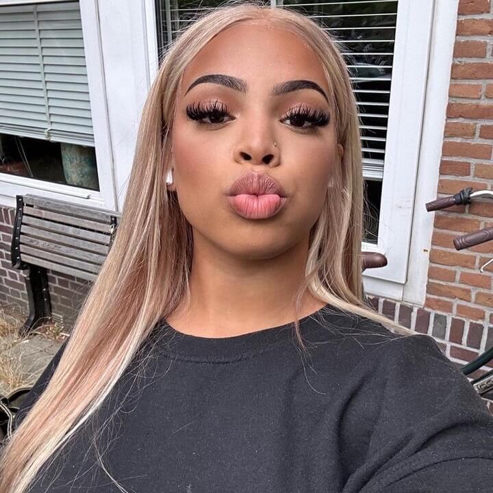 $100 OFF Code: MS100 | 5x5 HD Lace Closure Barbie Blonde Wigs #P10/613 Straight & Body Wave Wig
