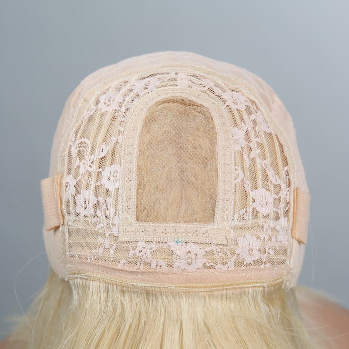 (Super Deal)Easy Wear &Go 3x2 Closure Wigs Straight Bob With Bangs Undetectable Transparent Lace Wig