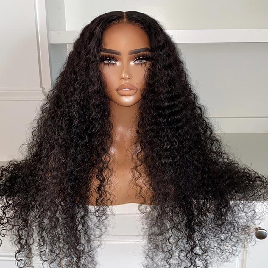 WOWANGEL Pre-Everything 9X6 Wear Go Glueless Wig Deep Wave HD Lace Closure Wigs