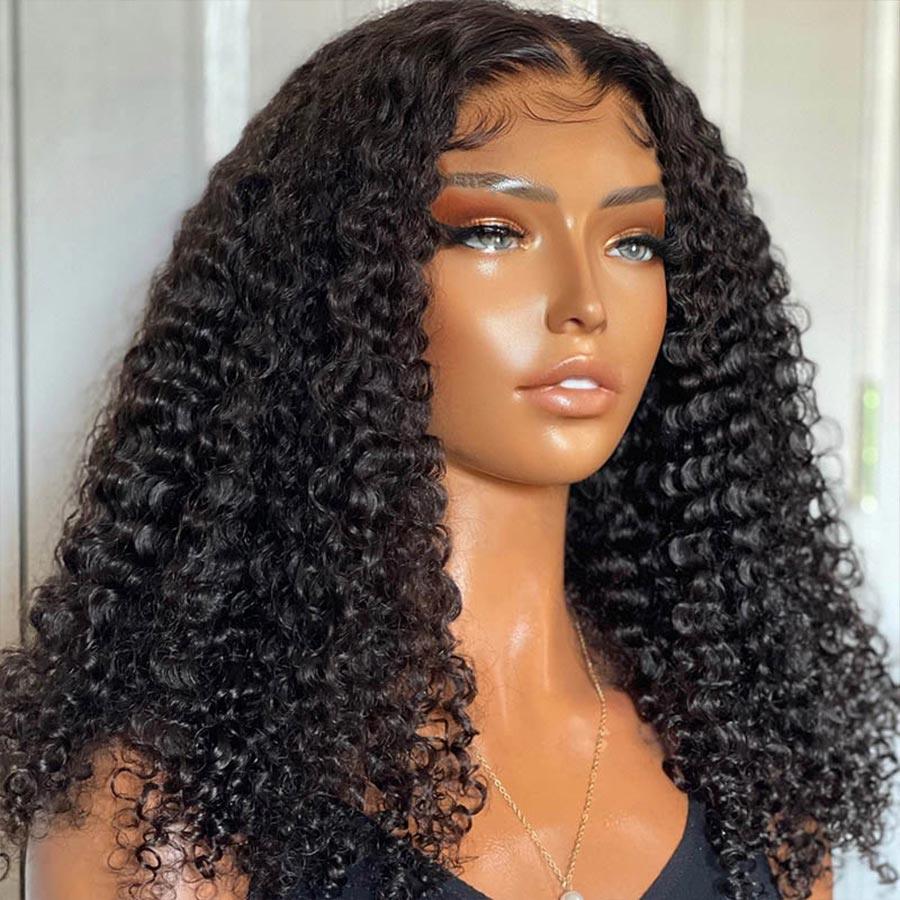 WOWANGEL Wear & Go 5x5 HD Lace Closure Wig Deep Curly Pre-Everything Glueless Wig