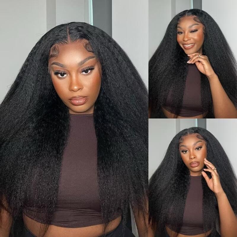 (Super Deal)Megalook 30 inches 13x4 Lace Frontal Wigs Pre-plucked Natural Hairline Human Hair Wig